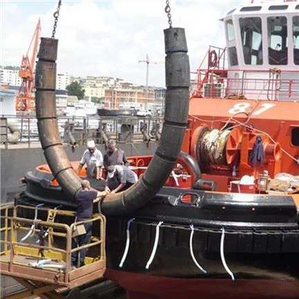 Cylindrisk slæbebådsfender i topkvalitet